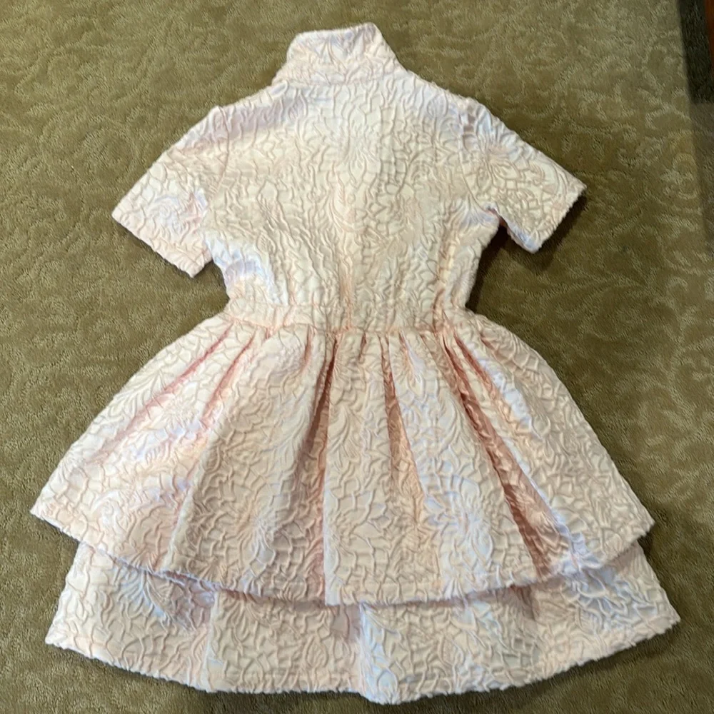 Caroline Bosmans size 12 girls pink dress - Picture 5 of 6